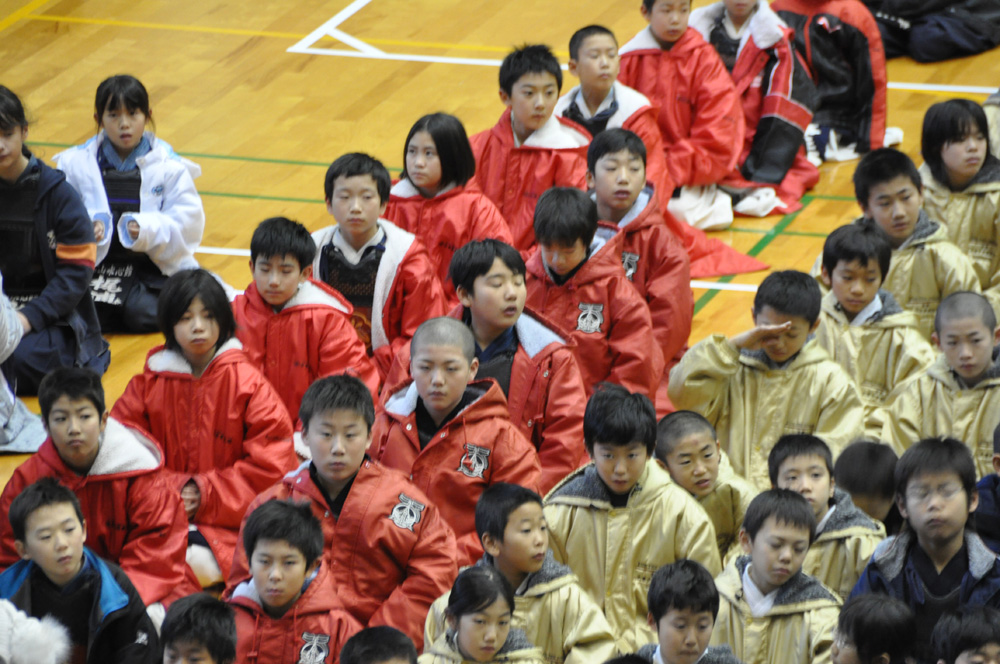 坂本龍馬旗西日本少年剣道錬成大会