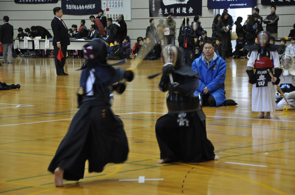 坂本龍馬旗西日本少年剣道錬成大会