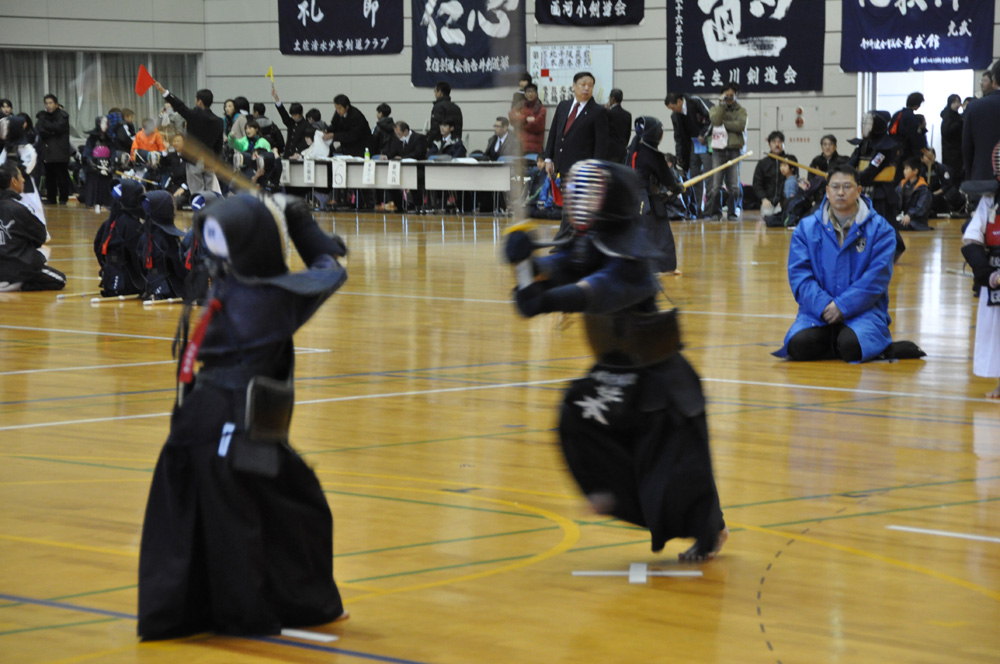 坂本龍馬旗西日本少年剣道錬成大会