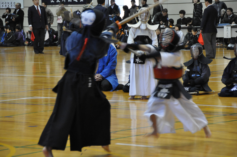 坂本龍馬旗西日本少年剣道錬成大会