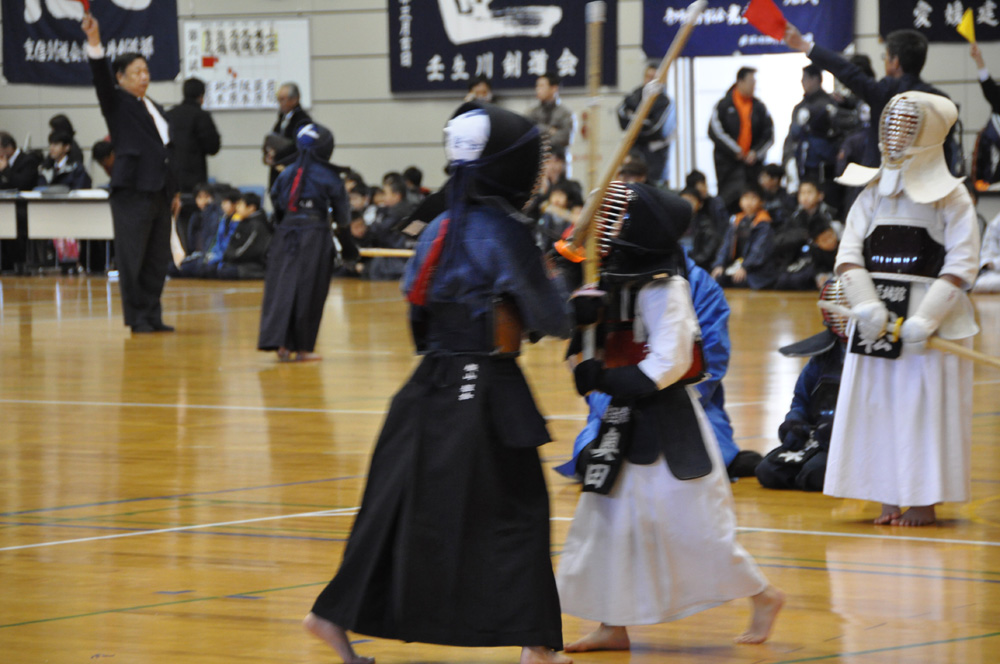 坂本龍馬旗西日本少年剣道錬成大会