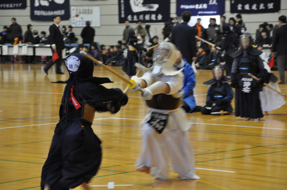 坂本龍馬旗西日本少年剣道錬成大会