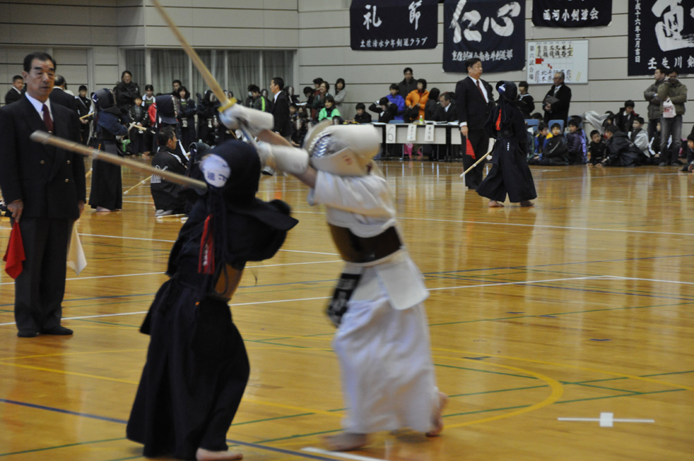 坂本龍馬旗西日本少年剣道錬成大会