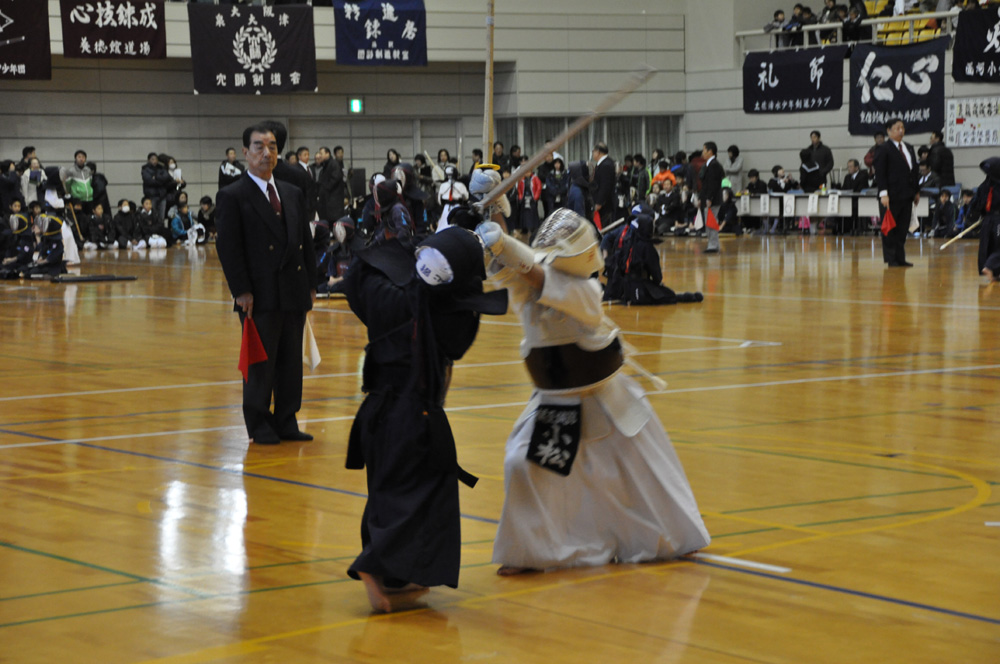 坂本龍馬旗西日本少年剣道錬成大会