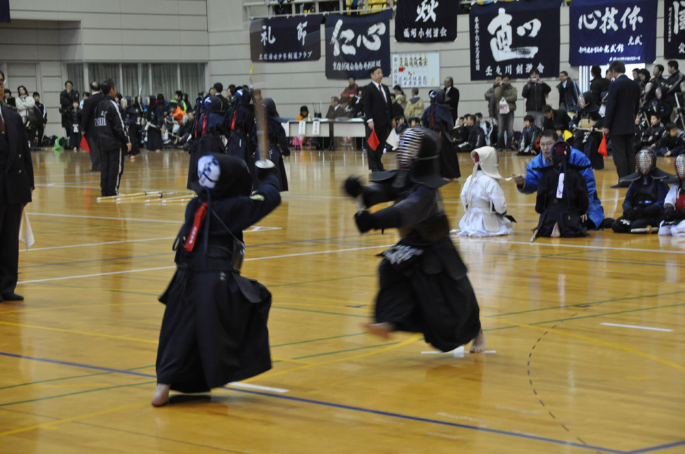 坂本龍馬旗西日本少年剣道錬成大会