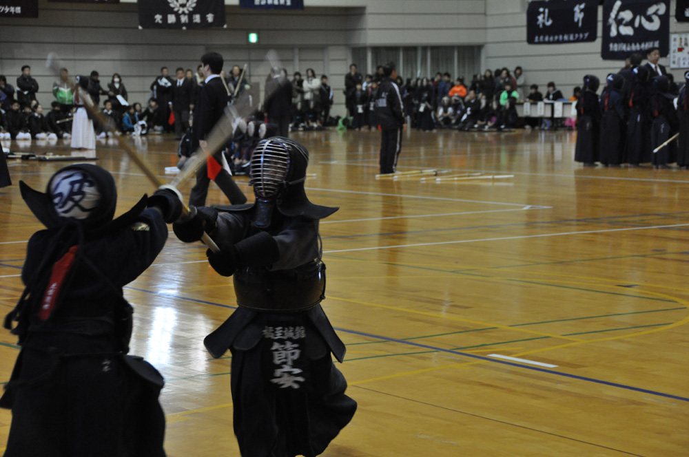 坂本龍馬旗西日本少年剣道錬成大会