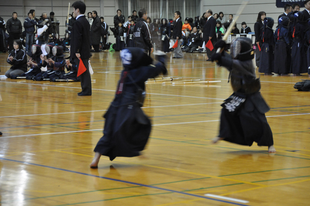 坂本龍馬旗西日本少年剣道錬成大会