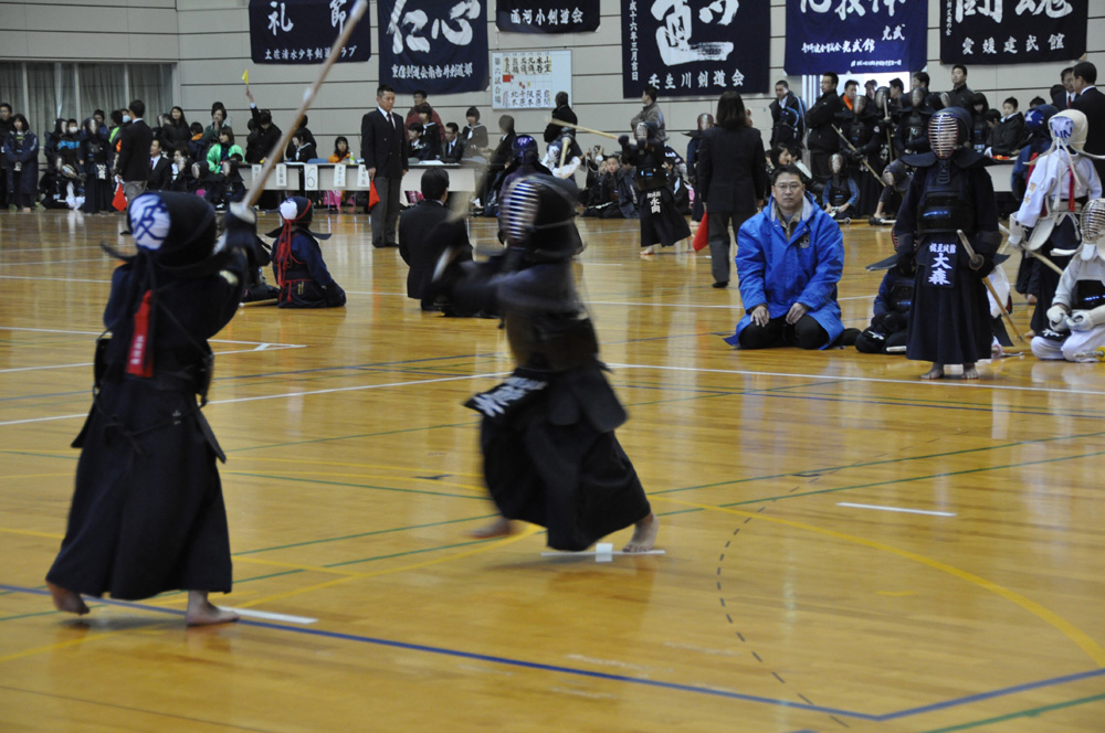 坂本龍馬旗西日本少年剣道錬成大会