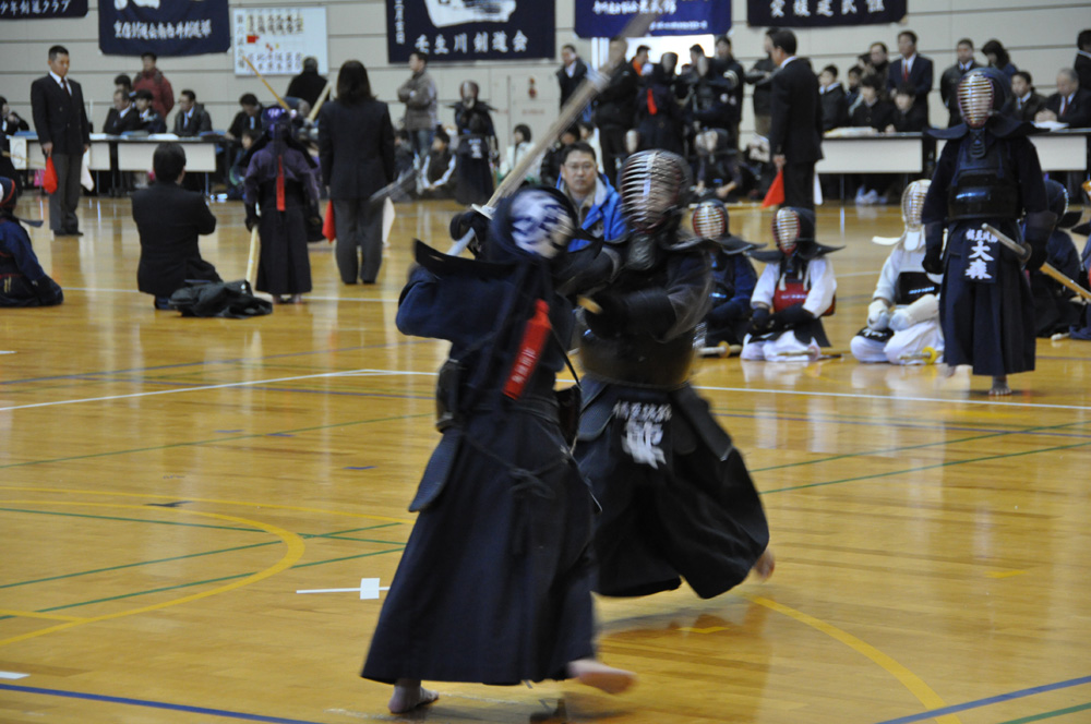 坂本龍馬旗西日本少年剣道錬成大会