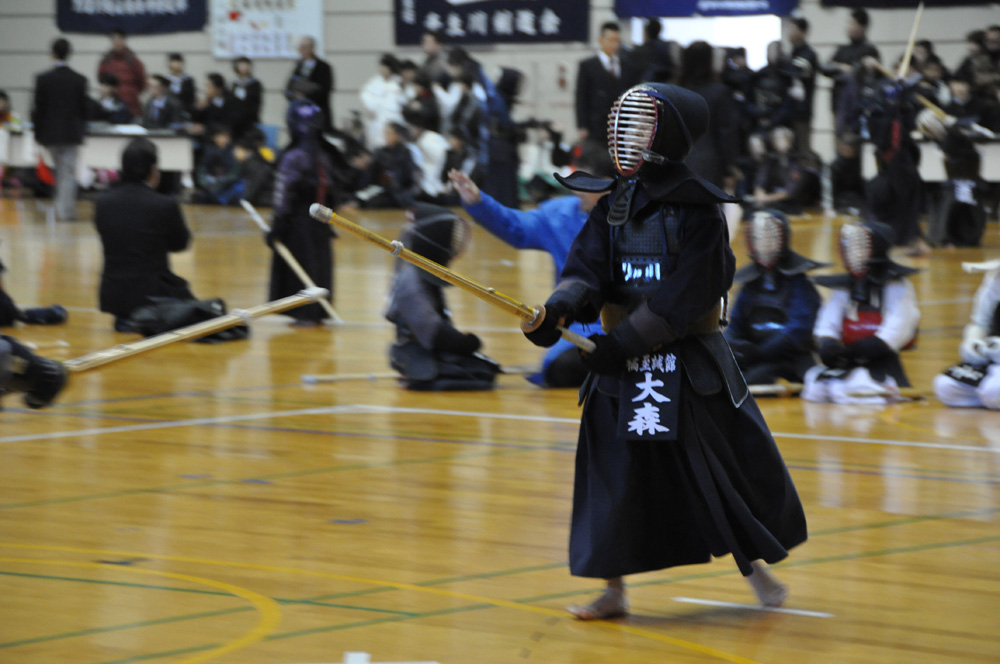 坂本龍馬旗西日本少年剣道錬成大会
