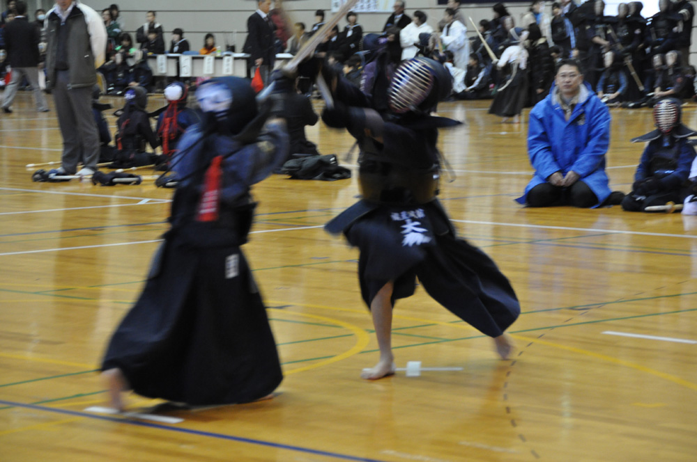 坂本龍馬旗西日本少年剣道錬成大会