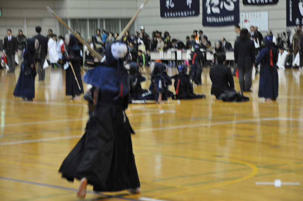 坂本龍馬旗西日本少年剣道錬成大会