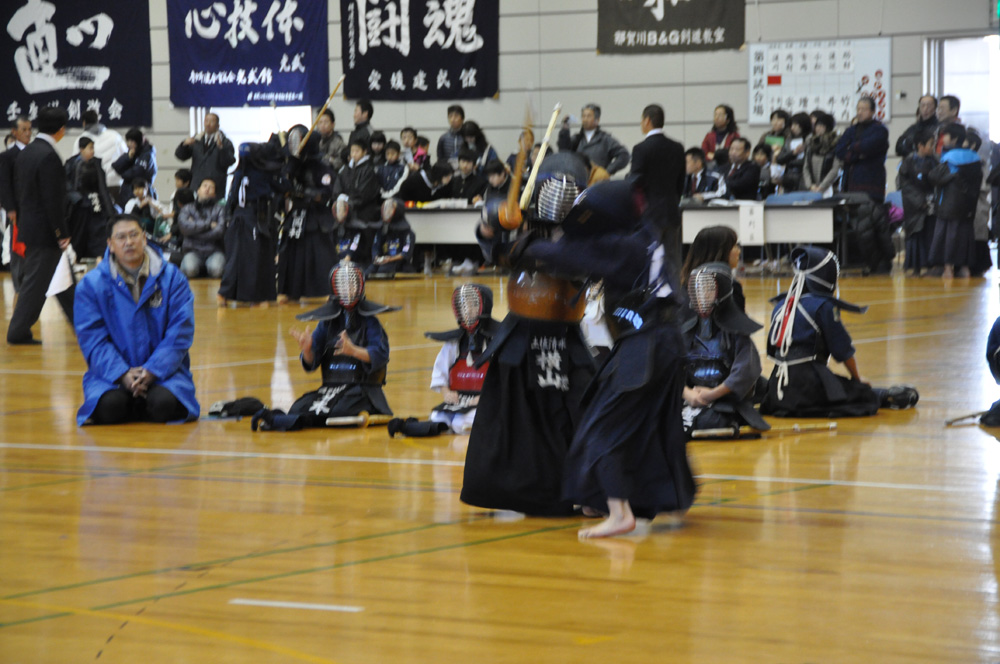 坂本龍馬旗西日本少年剣道錬成大会