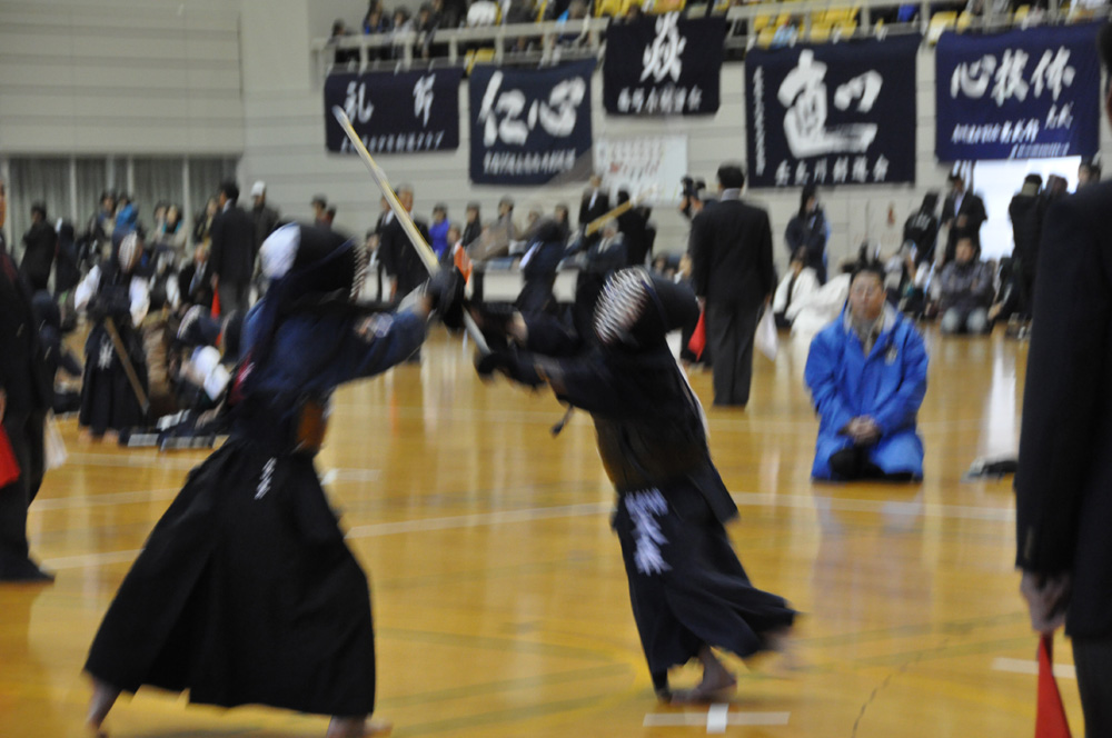 坂本龍馬旗西日本少年剣道錬成大会