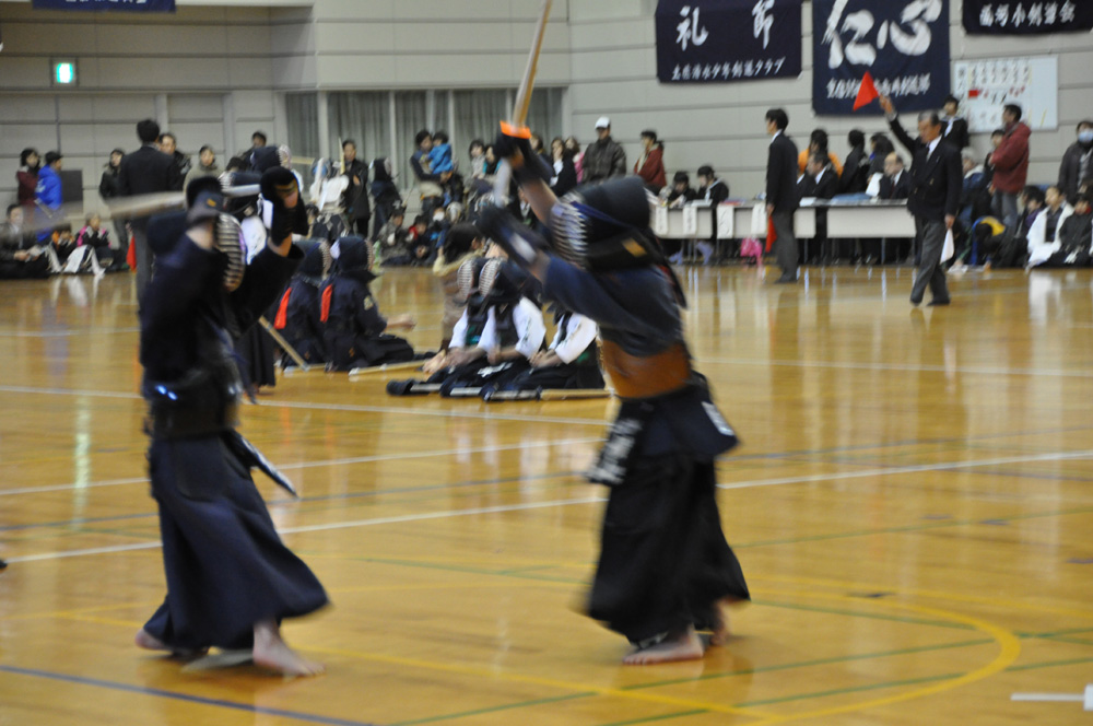 坂本龍馬旗西日本少年剣道錬成大会