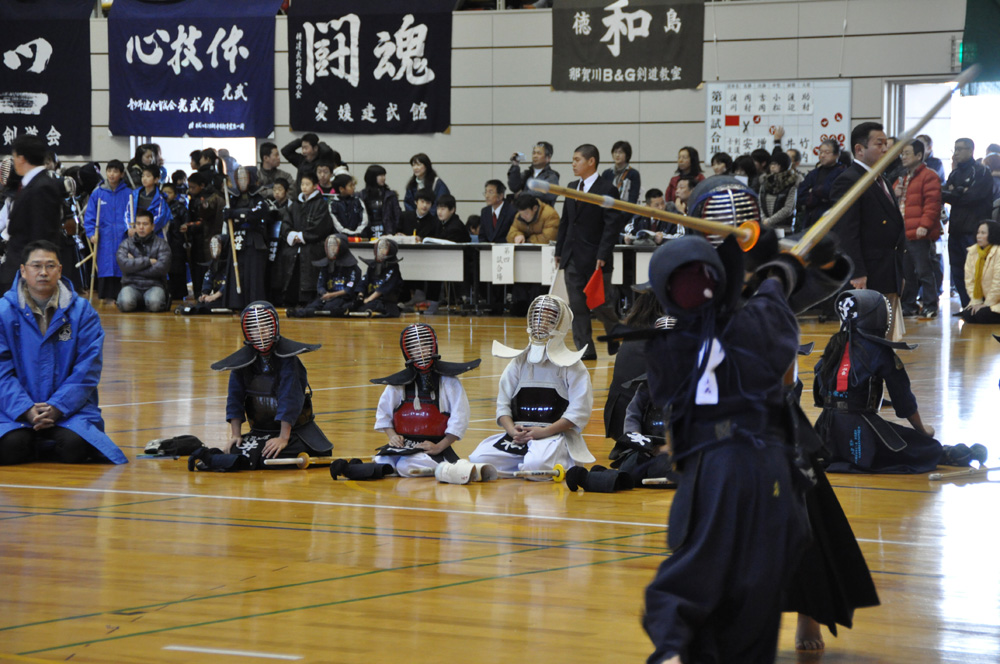 坂本龍馬旗西日本少年剣道錬成大会