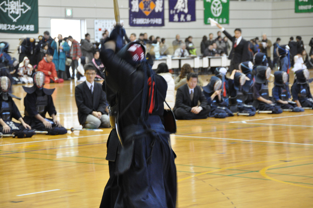 坂本龍馬旗西日本少年剣道錬成大会