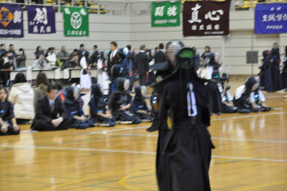 坂本龍馬旗西日本少年剣道錬成大会