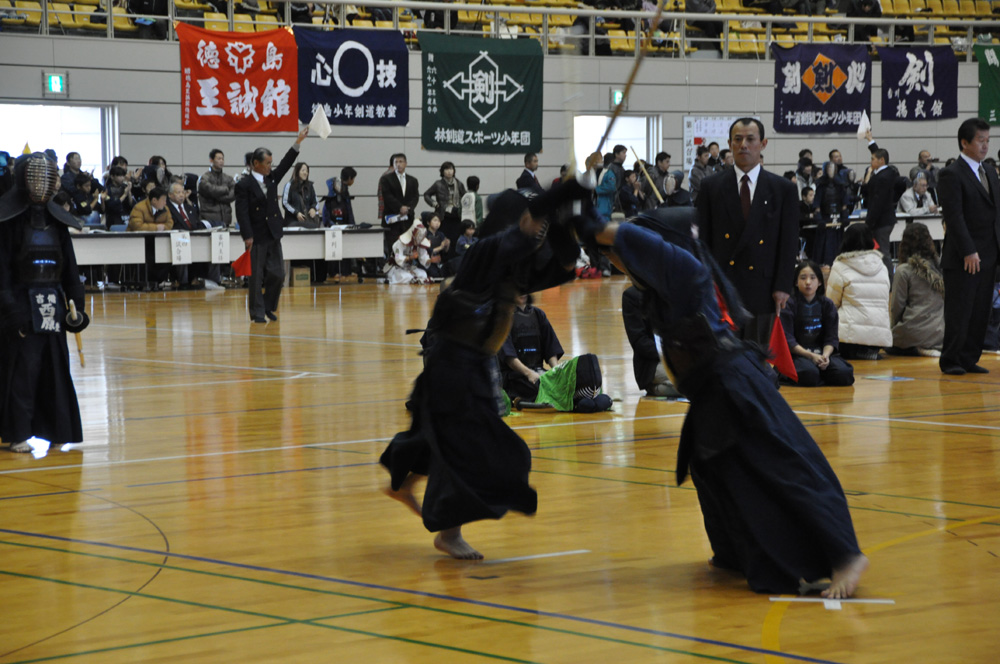 坂本龍馬旗西日本少年剣道錬成大会