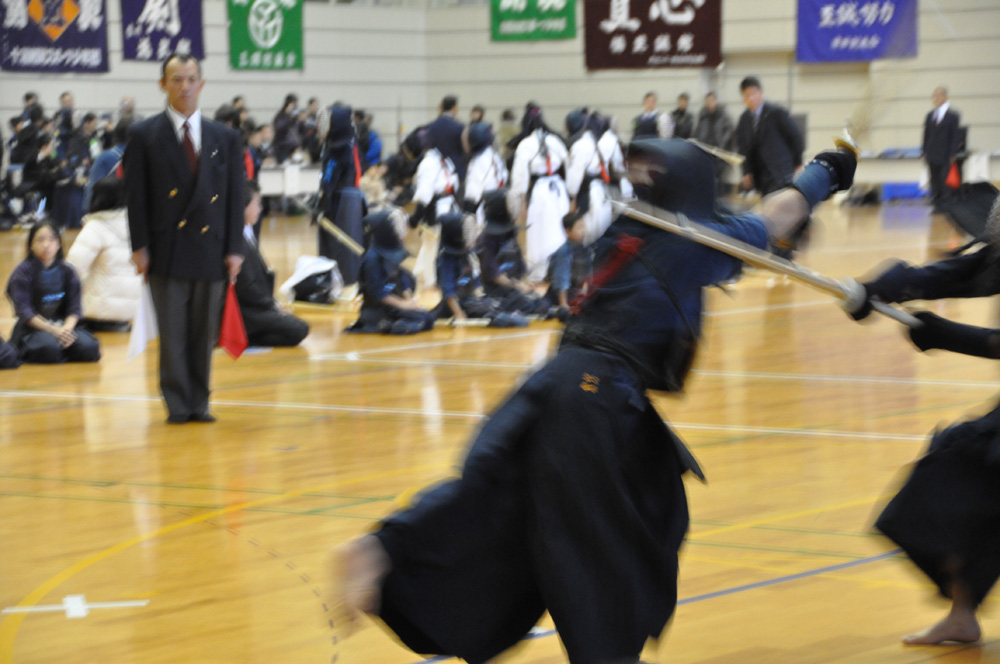 坂本龍馬旗西日本少年剣道錬成大会