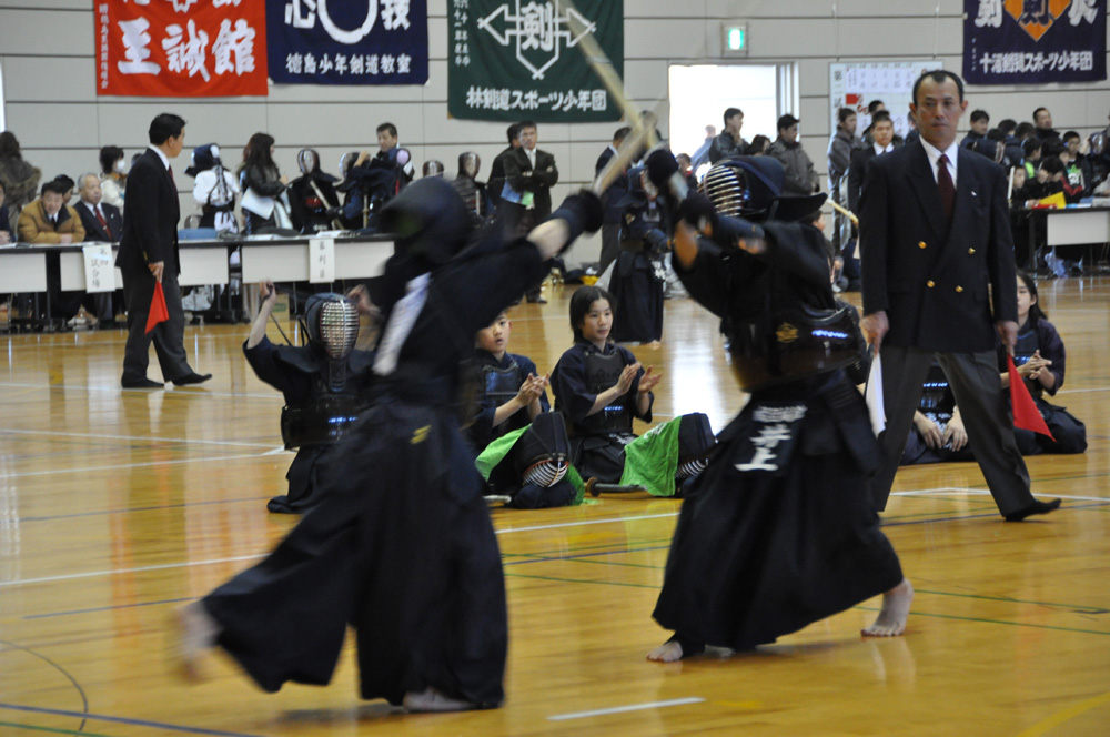 坂本龍馬旗西日本少年剣道錬成大会