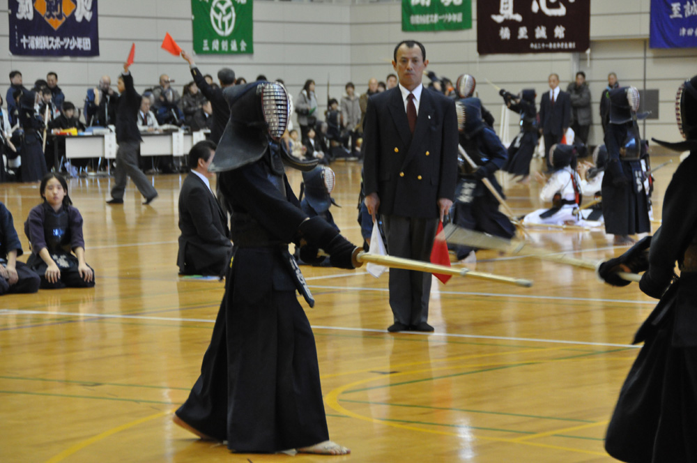 坂本龍馬旗西日本少年剣道錬成大会