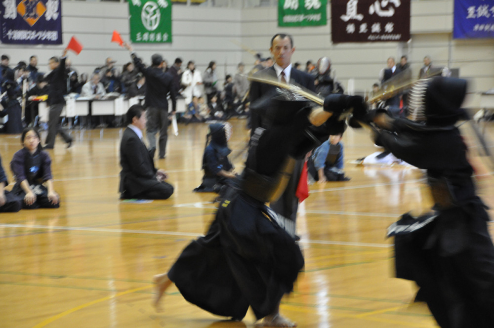 坂本龍馬旗西日本少年剣道錬成大会