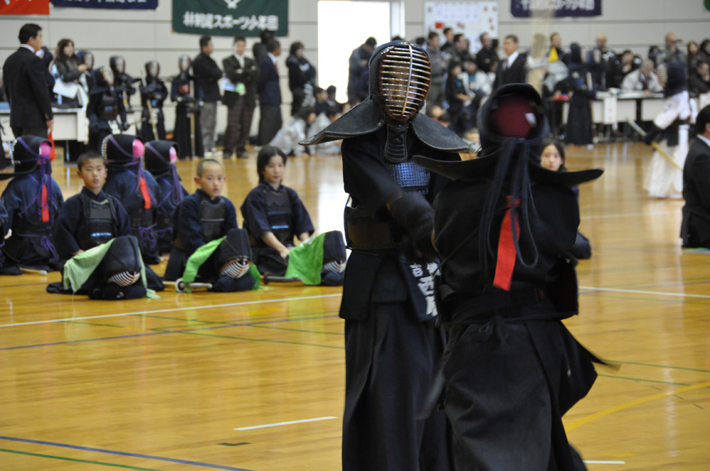 坂本龍馬旗西日本少年剣道錬成大会
