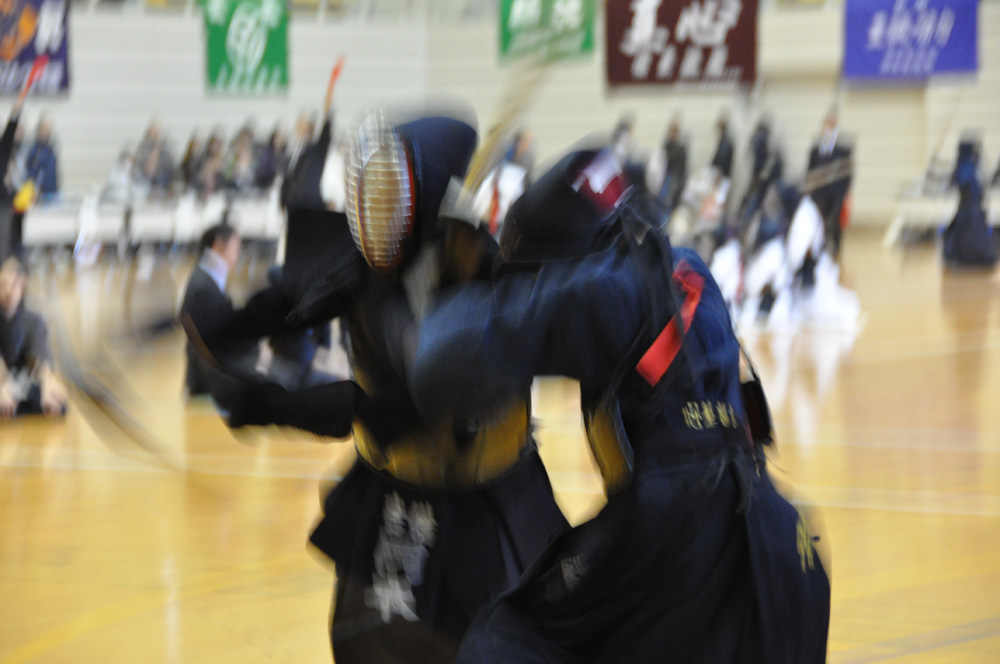 坂本龍馬旗西日本少年剣道錬成大会