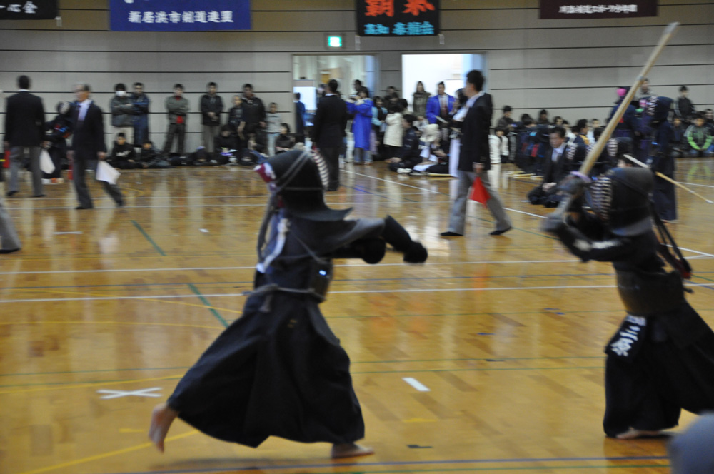 坂本龍馬旗西日本少年剣道錬成大会