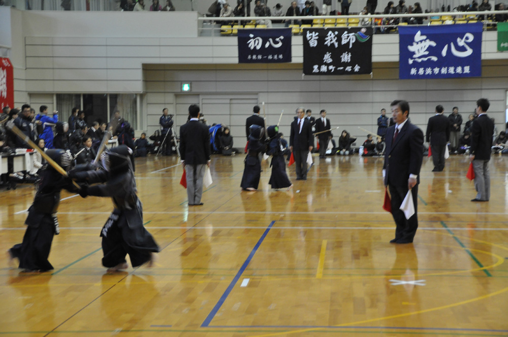 坂本龍馬旗西日本少年剣道錬成大会