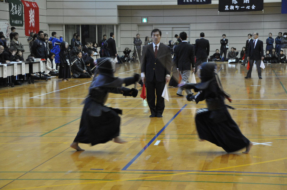 坂本龍馬旗西日本少年剣道錬成大会