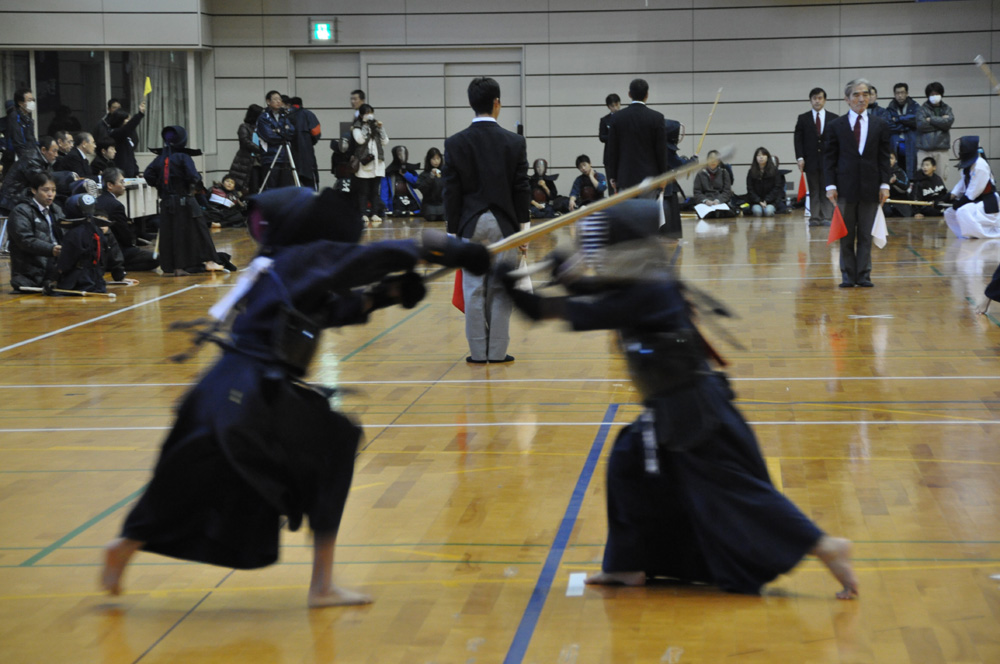 坂本龍馬旗西日本少年剣道錬成大会