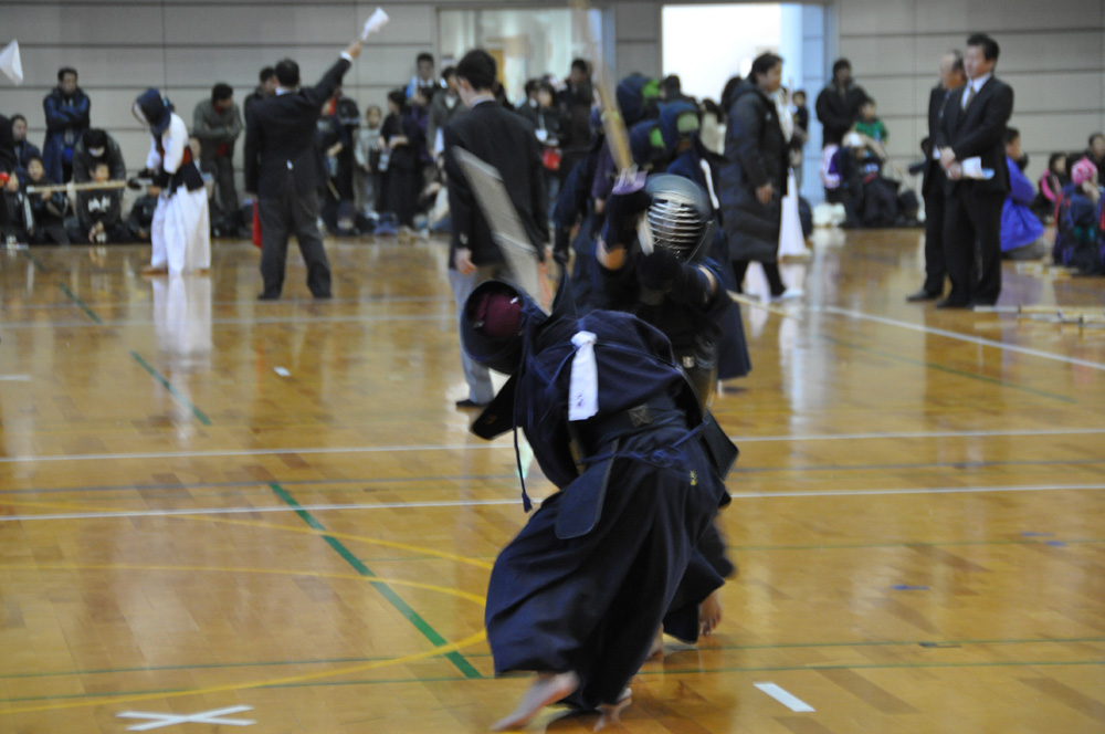坂本龍馬旗西日本少年剣道錬成大会