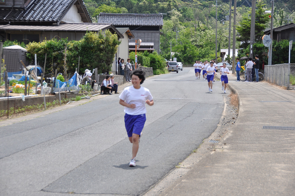 橘中学校マラソン大会