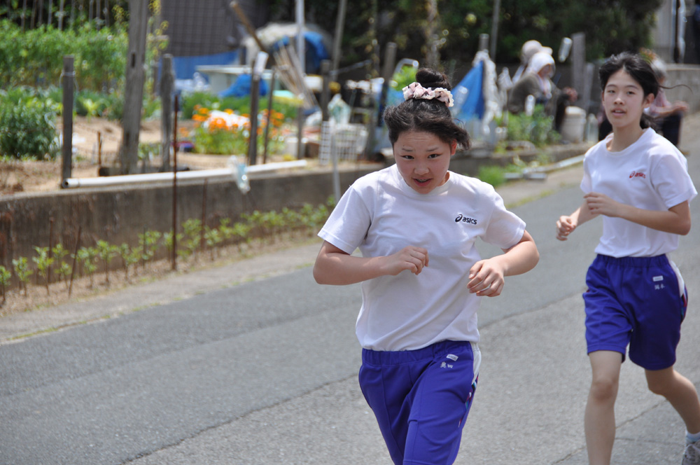 橘中学校マラソン大会