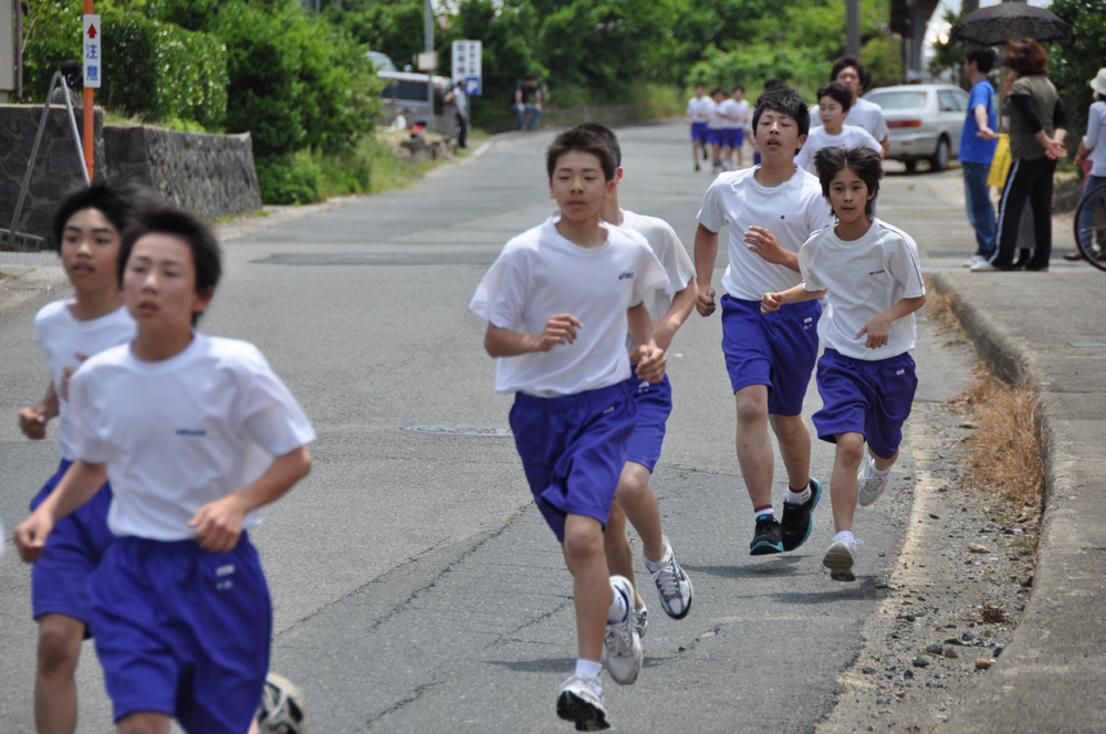 橘中学校マラソン大会