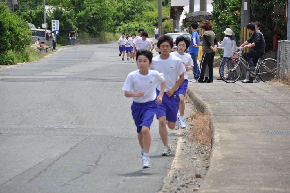 橘中学校マラソン大会