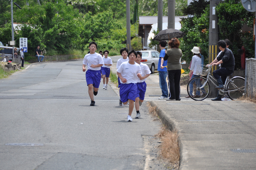 橘中学校マラソン大会