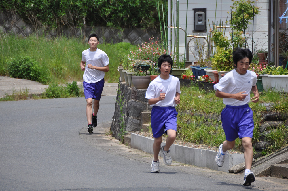 橘中学校マラソン大会