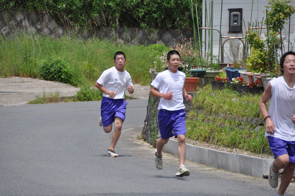 橘中学校マラソン大会