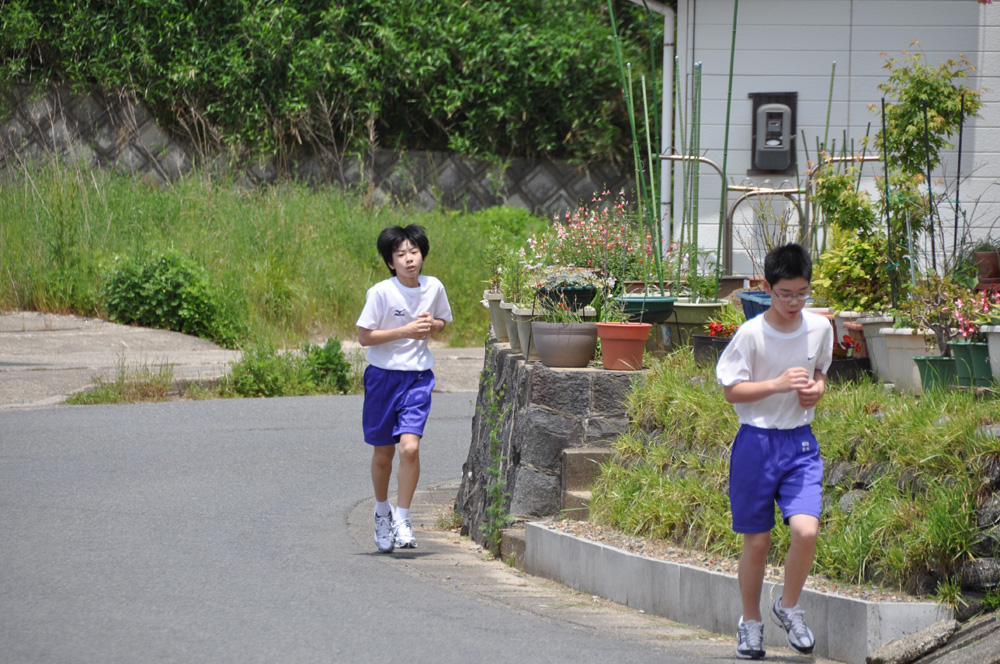 橘中学校マラソン大会