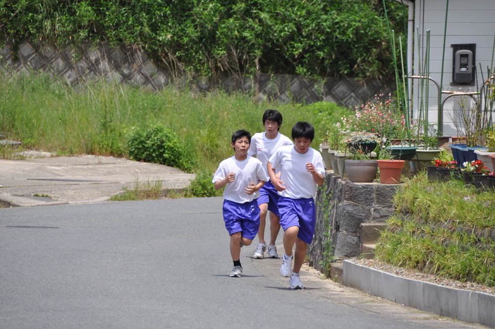 橘中学校マラソン大会