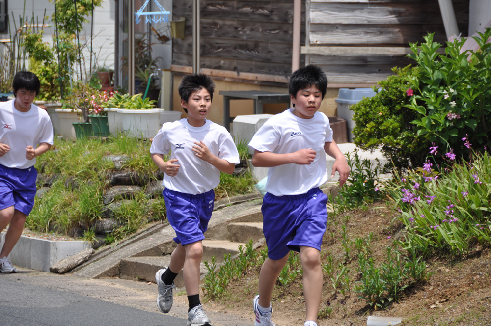 橘中学校マラソン大会