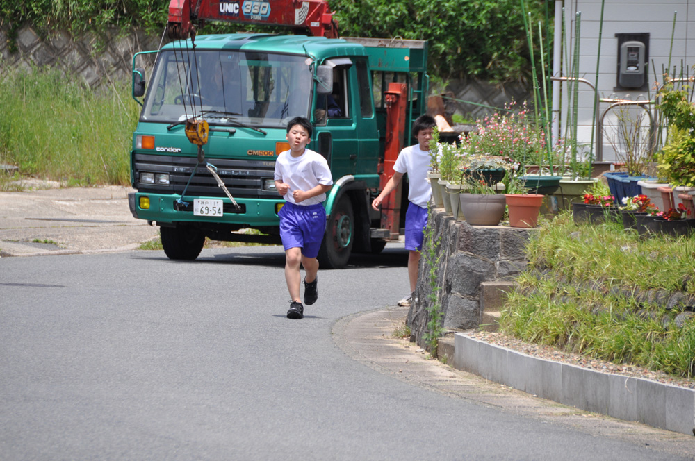 橘中学校マラソン大会