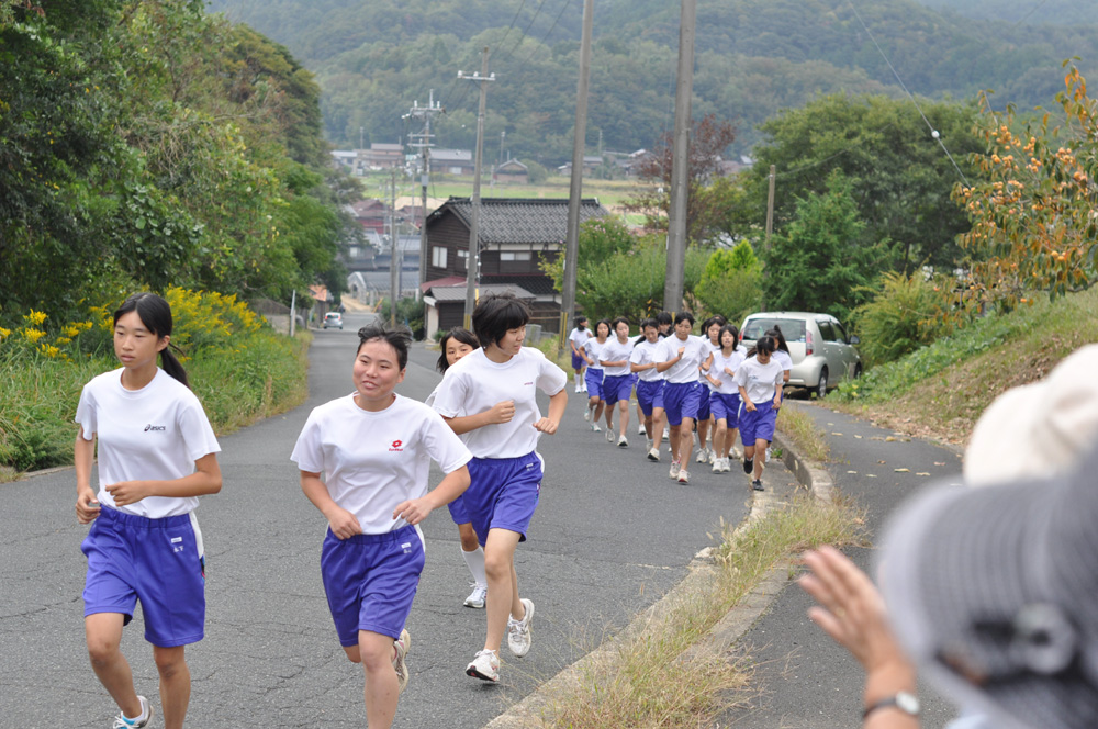 橘小・中学校マラソン大会