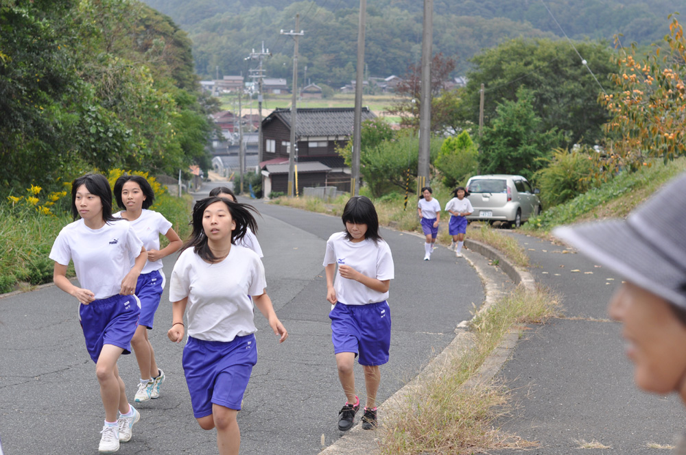 橘小・中学校マラソン大会