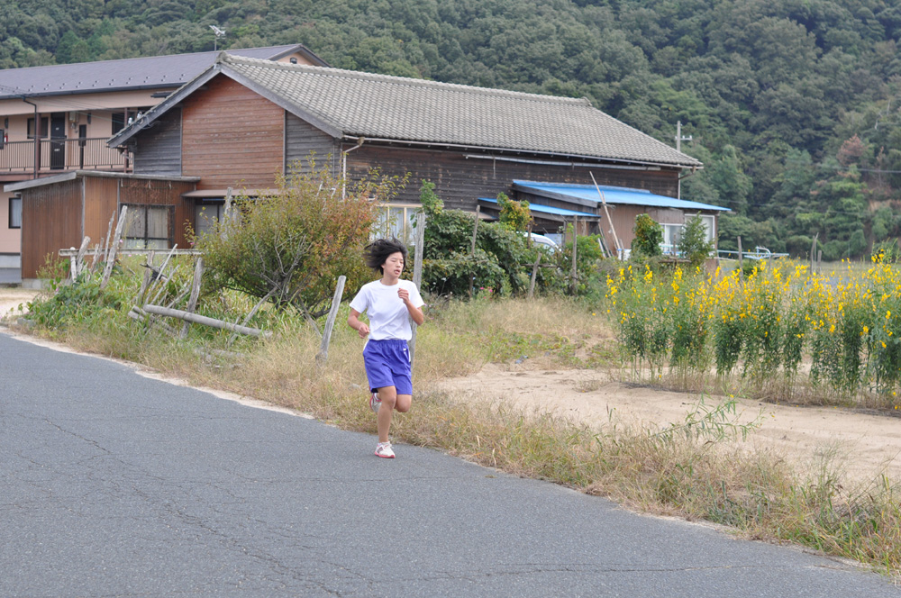 橘小・中学校マラソン大会
