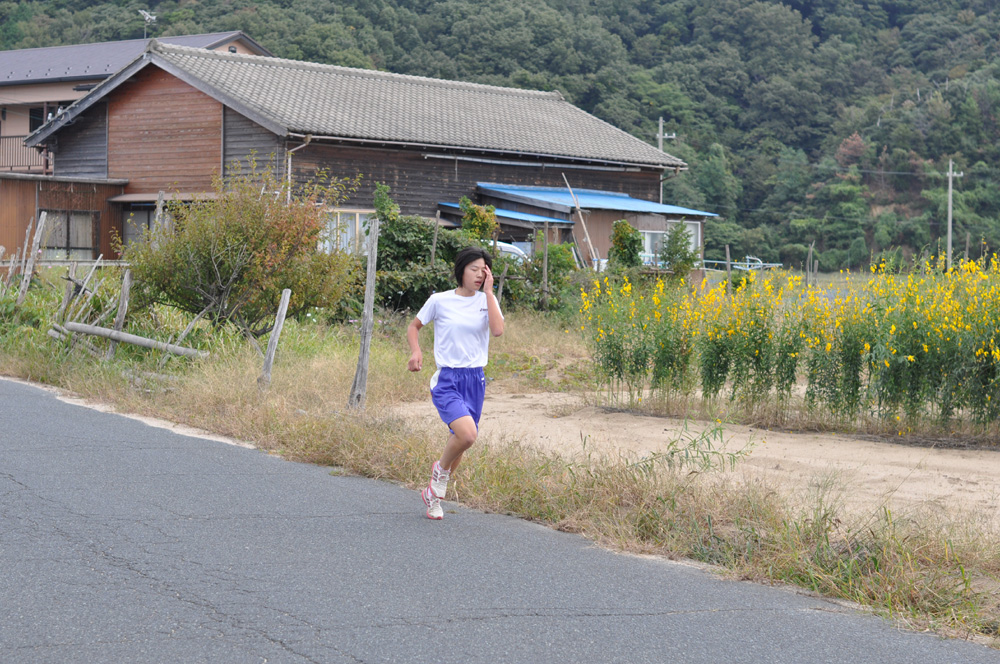 橘小・中学校マラソン大会