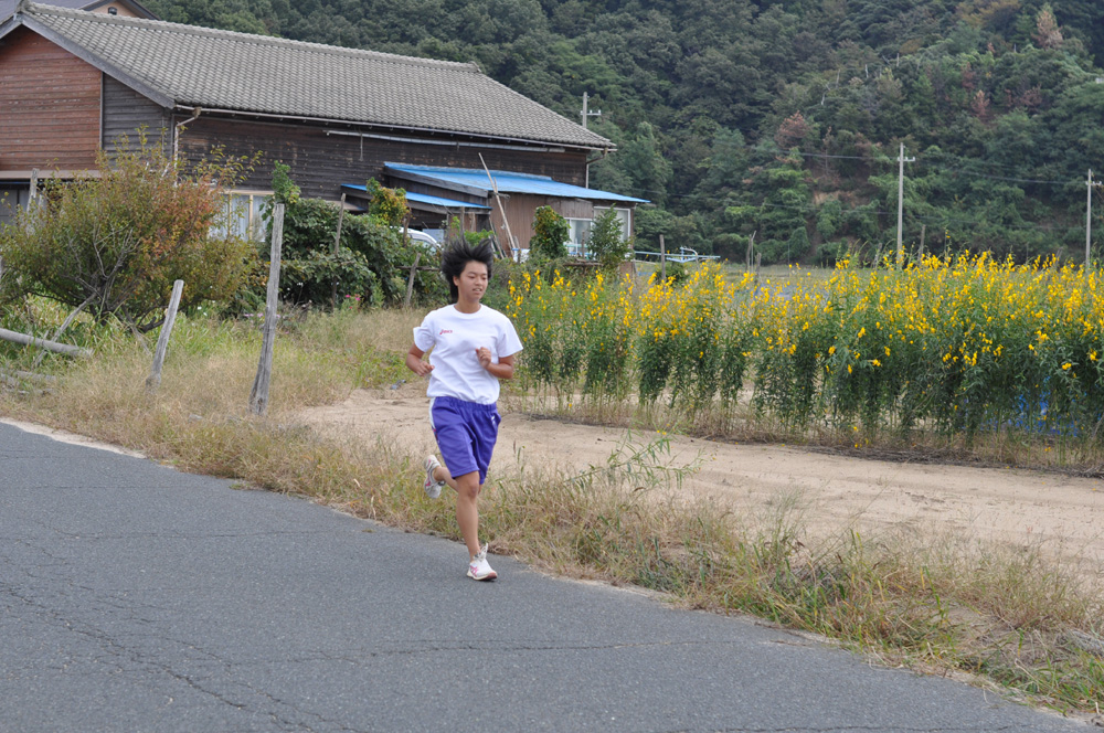 橘小・中学校マラソン大会